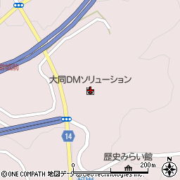 大同ＤＭソリューション株式会社　仙台工場周辺の地図