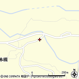 宮城県刈田郡蔵王町平沢上山ノ入周辺の地図