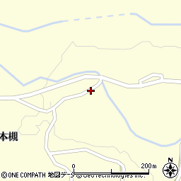 宮城県蔵王町（刈田郡）平沢（上山ノ入）周辺の地図