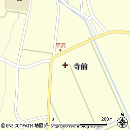 宮城県刈田郡蔵王町平沢寺前90周辺の地図