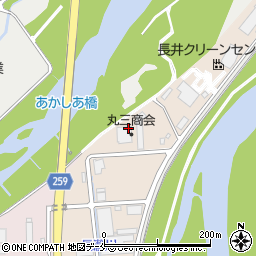 山形県長井市舟場29周辺の地図