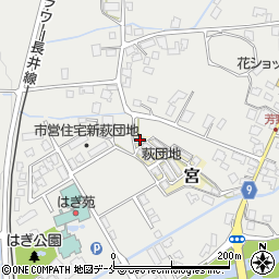 山形県長井市宮899-3周辺の地図