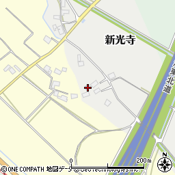 新潟県村上市新光寺36周辺の地図