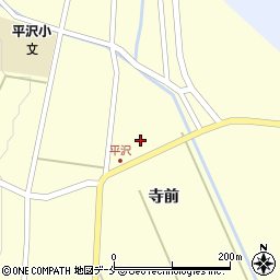 宮城県刈田郡蔵王町平沢寺前9周辺の地図