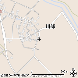 新潟県村上市川部439周辺の地図