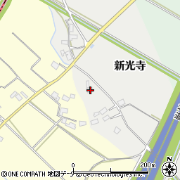 新潟県村上市新光寺40周辺の地図