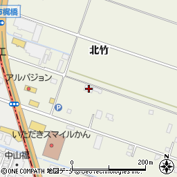 宮城県名取市堀内北竹133周辺の地図