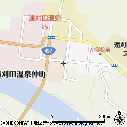 宮城県刈田郡蔵王町遠刈田温泉寿町25周辺の地図