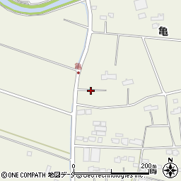 宮城県名取市堀内亀2周辺の地図