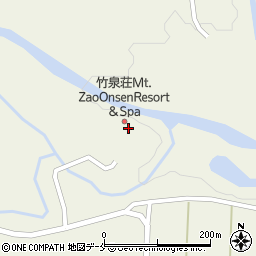 竹泉荘　Ｍｔ．Ｚａｏ　Ｏｎｓｅｎ　Ｒｅｓｏｒｔ＆Ｓｐａ周辺の地図
