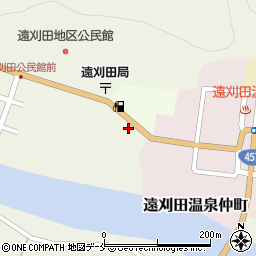 蔵王観光タクシー株式会社周辺の地図