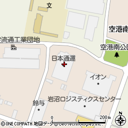 日通航空仙台空港物流センター　国際貨物周辺の地図