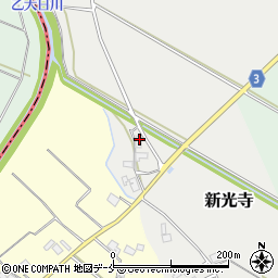 新潟県村上市新光寺104周辺の地図