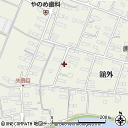 矢野目簡易郵便局周辺の地図