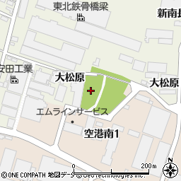 矢野目公園周辺の地図