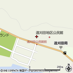 町営駐車場トイレ周辺の地図