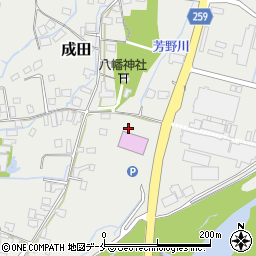 ダイナム山形長井店周辺の地図