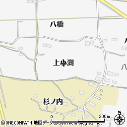 宮城県岩沼市長岡上小渕周辺の地図