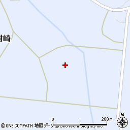 宮城県刈田郡蔵王町小村崎雁柄橋周辺の地図