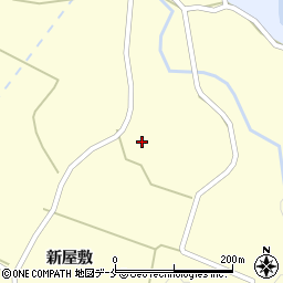 宮城県刈田郡蔵王町平沢北牛ケ墓周辺の地図