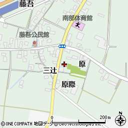 藤吾郵便局周辺の地図