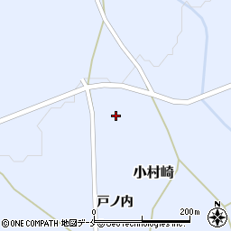 宮城県刈田郡蔵王町小村崎戸ノ内中周辺の地図