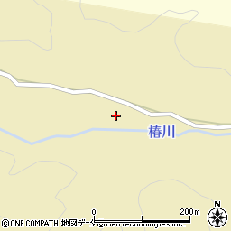 椿川周辺の地図