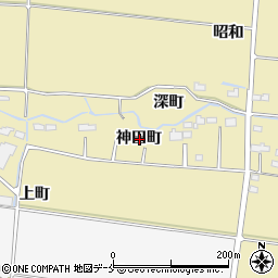 宮城県岩沼市小川神田町周辺の地図