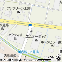 株式会社エムオーテック仙台工場周辺の地図