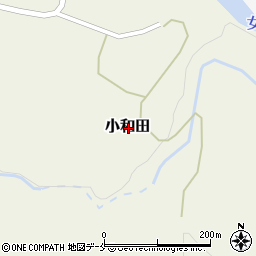 新潟県岩船郡関川村小和田周辺の地図