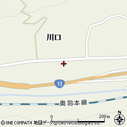 山形県上山市川口41周辺の地図