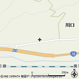 山形県上山市川口56周辺の地図