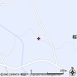 宮城県刈田郡蔵王町小村崎葉前場周辺の地図