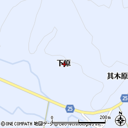 宮城県岩沼市志賀下原周辺の地図