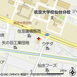 株式会社ダンロップファルケン南東北　仙台南営業所周辺の地図