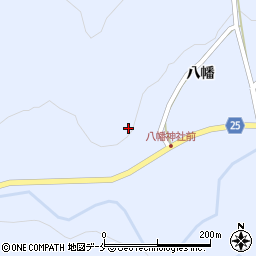 宮城県岩沼市志賀八幡7周辺の地図