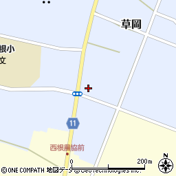 山形県長井市草岡3410周辺の地図