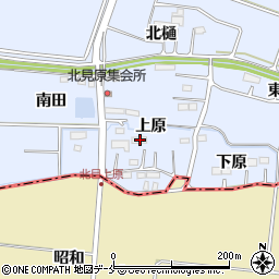 宮城県名取市愛島北目上原28周辺の地図