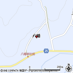宮城県岩沼市志賀八幡周辺の地図
