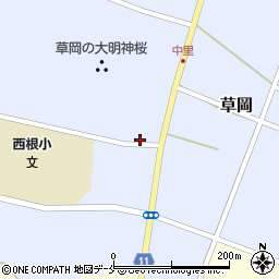 山形県長井市草岡348周辺の地図