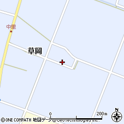 山形県長井市草岡227周辺の地図