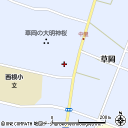 山形県長井市草岡687周辺の地図