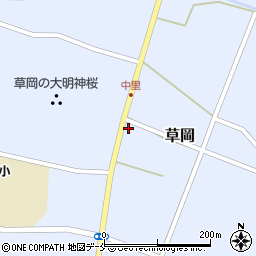 山形県長井市草岡716-6周辺の地図