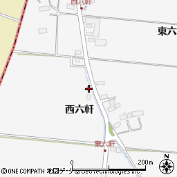 宮城県名取市本郷西六軒153周辺の地図