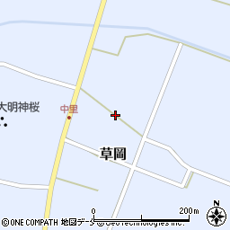 山形県長井市草岡712-3周辺の地図