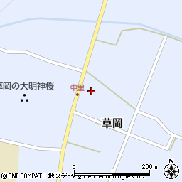 山形県長井市草岡713周辺の地図