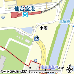 日産レンタカー仙台空港店周辺の地図