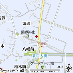 宮城県名取市愛島北目薬師前周辺の地図