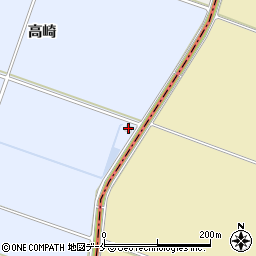 愛島第１排水機場周辺の地図