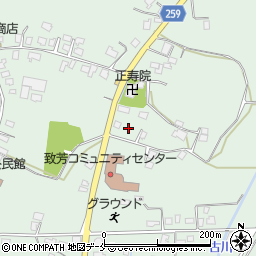 山形県長井市五十川周辺の地図